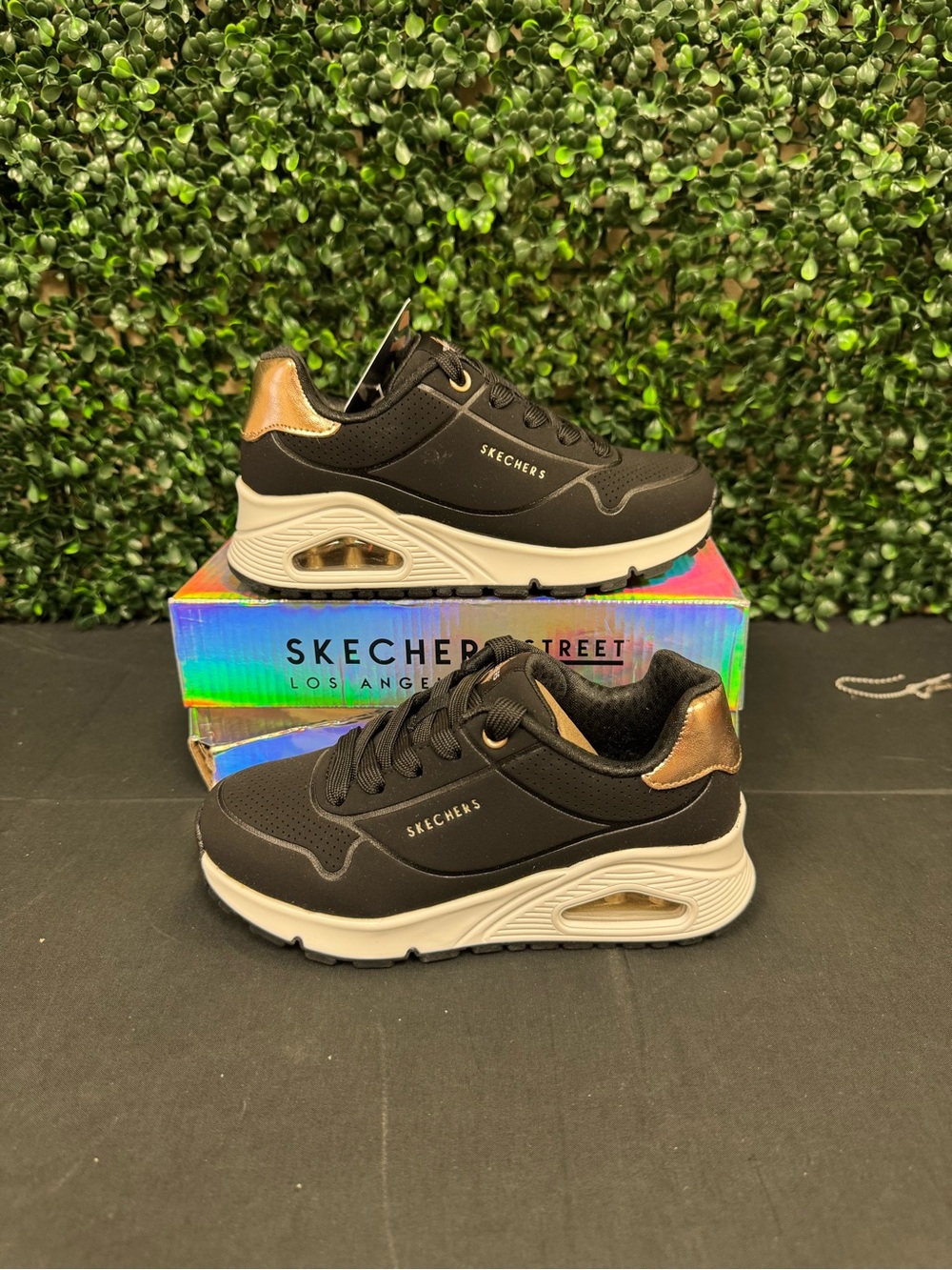 Skechers Uno Gen1 Shimmer Away - K12.5